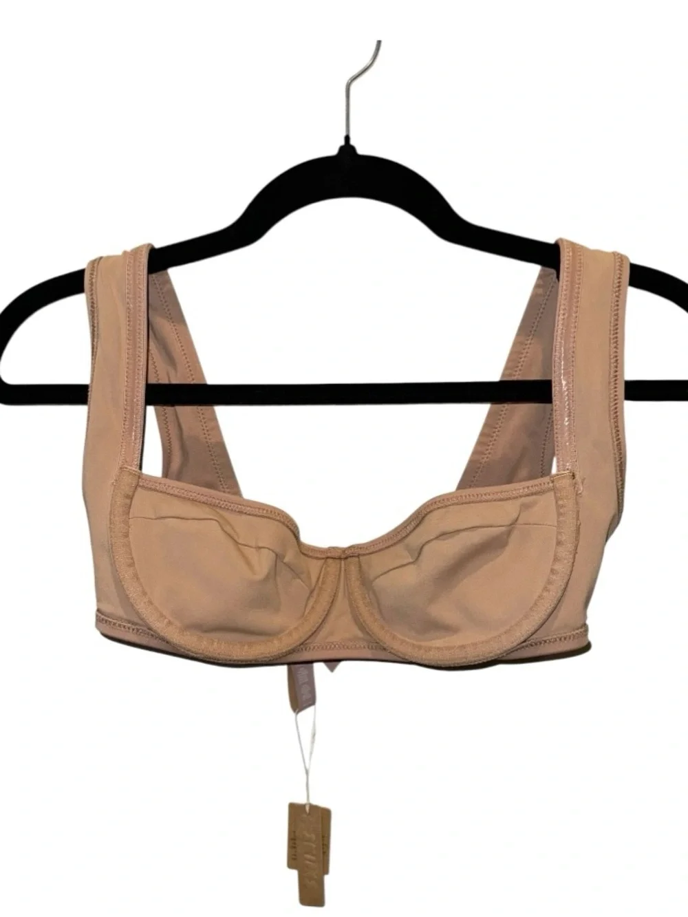 NWT SKIMS Swim Shaping Unlined Sienna Underwire Bikini Top Size XXS